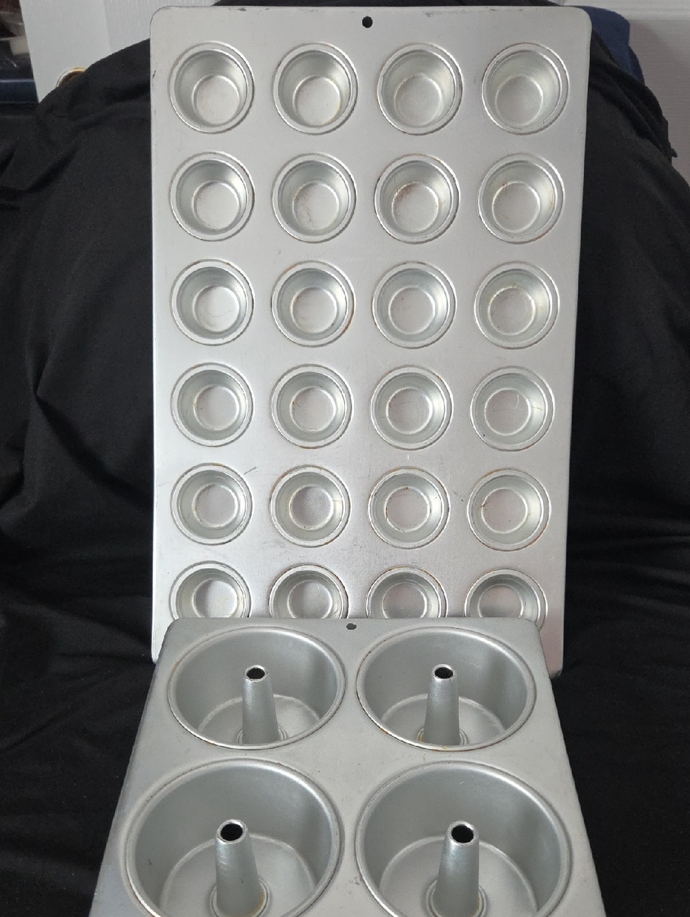 Wilton Aluminum Muffin and Mini Angel Food Cake Pan Set